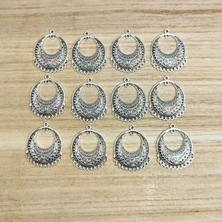 DIY饰品配件复古锌合金 多吊连接器挂件 手链项链耳环吊坠配饰
