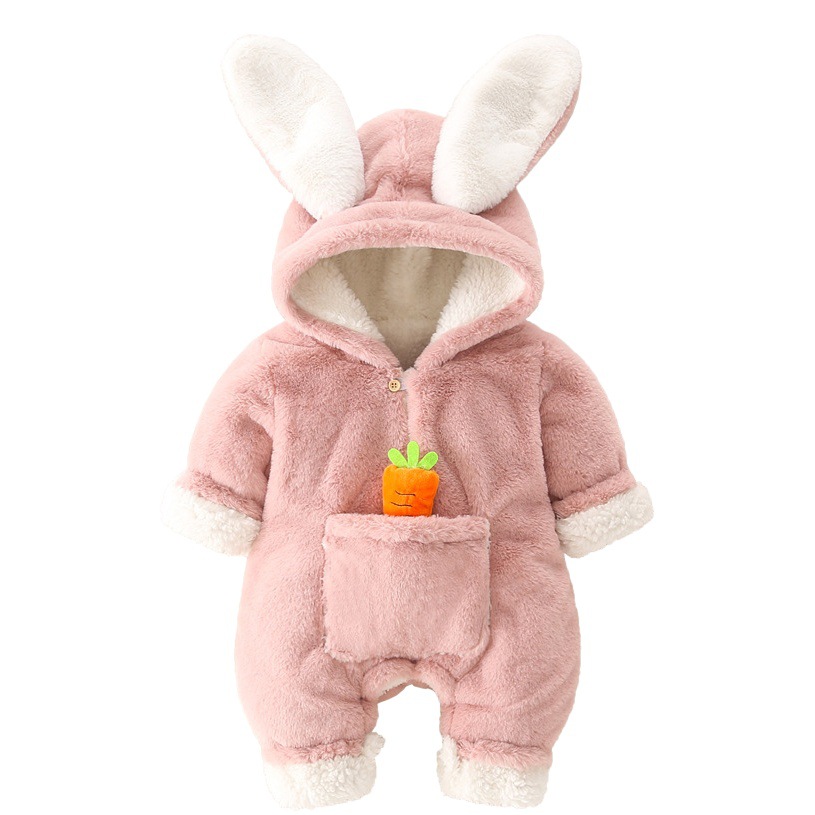 Ropa de bebé ropa de invierno traje recién nacido sosteniendo ropa Super lindo mameluco invierno mameluco bebé niña mono