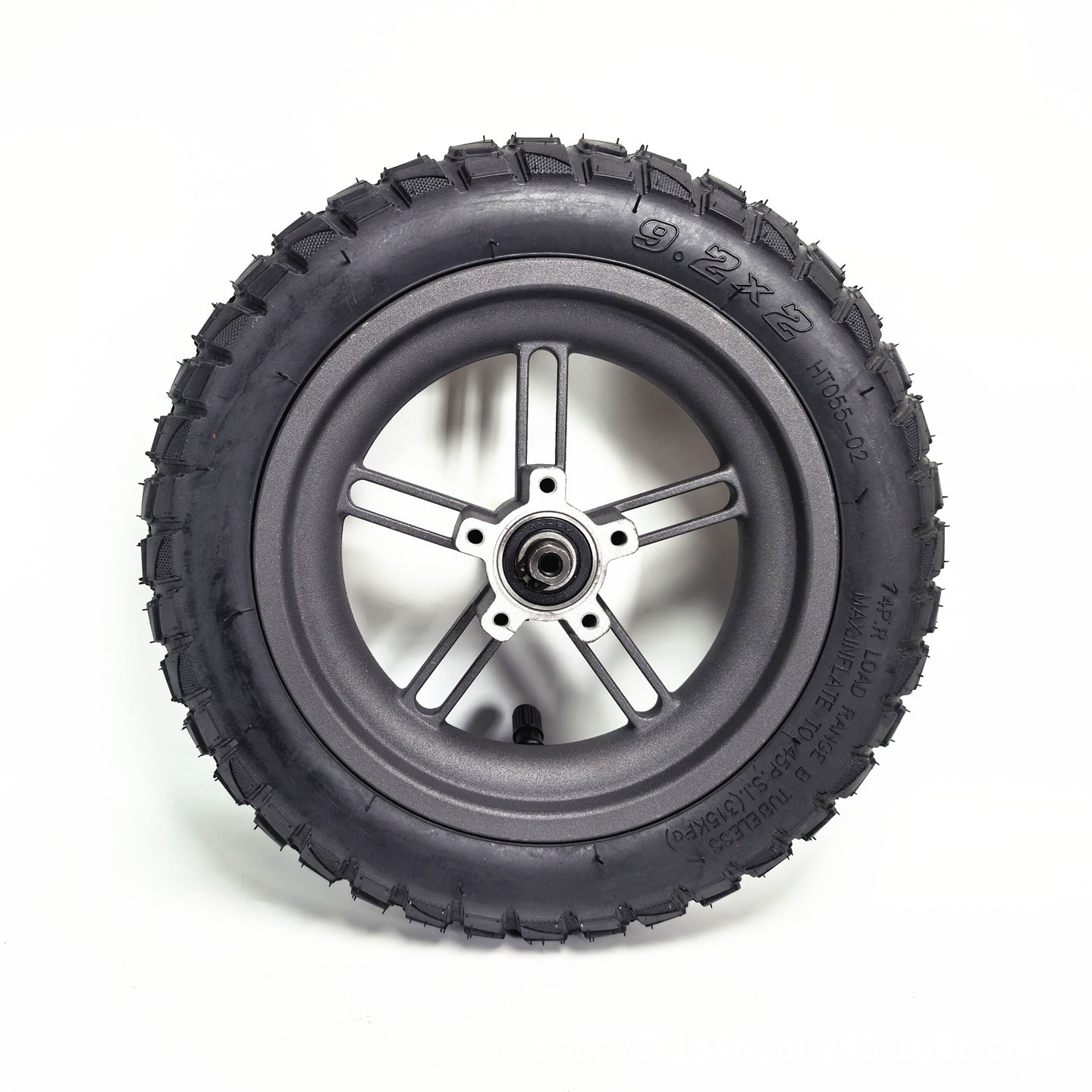 Xiaomi electric scooter enlarged inflatable tire rear wheel assembly 9.2x2 off-road vacuum tire wheel inner and outer tire set
