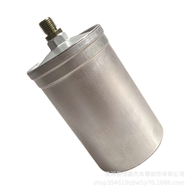 0024771901 Fuel Filter, compatible with Mercedes-Benz W123 and W126 older models, external aluminum housing, gasoline filter