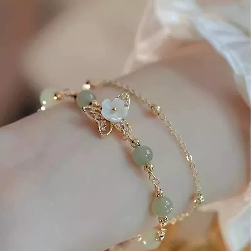 Mountain tea, bracelet, fresh universal jewelry, Chinese style, light luxury style