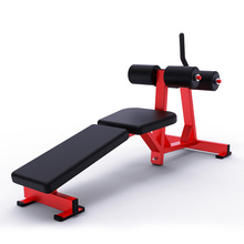 工厂现货健身房下斜/坐式腹肌训练椅可调节仰卧板抬腿收腹训练器