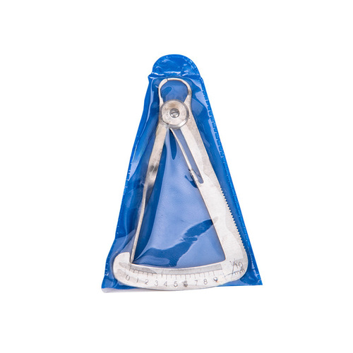 Dental gold measuring calipers metal calipers high-precision stainless steel measuring ruler gold shaping tool inner crown measuring caliper