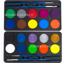 亚马逊火爆水性脸彩套装水性彩绘套装厂家直销 环保有欧美证书
