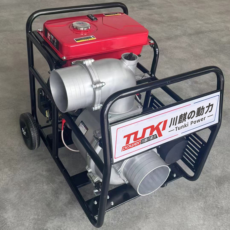 Mobile Flood Control Pump Truck Municipal Drainage Pump Self-Priming Large Flow Diesel Flood Control Pump Generator