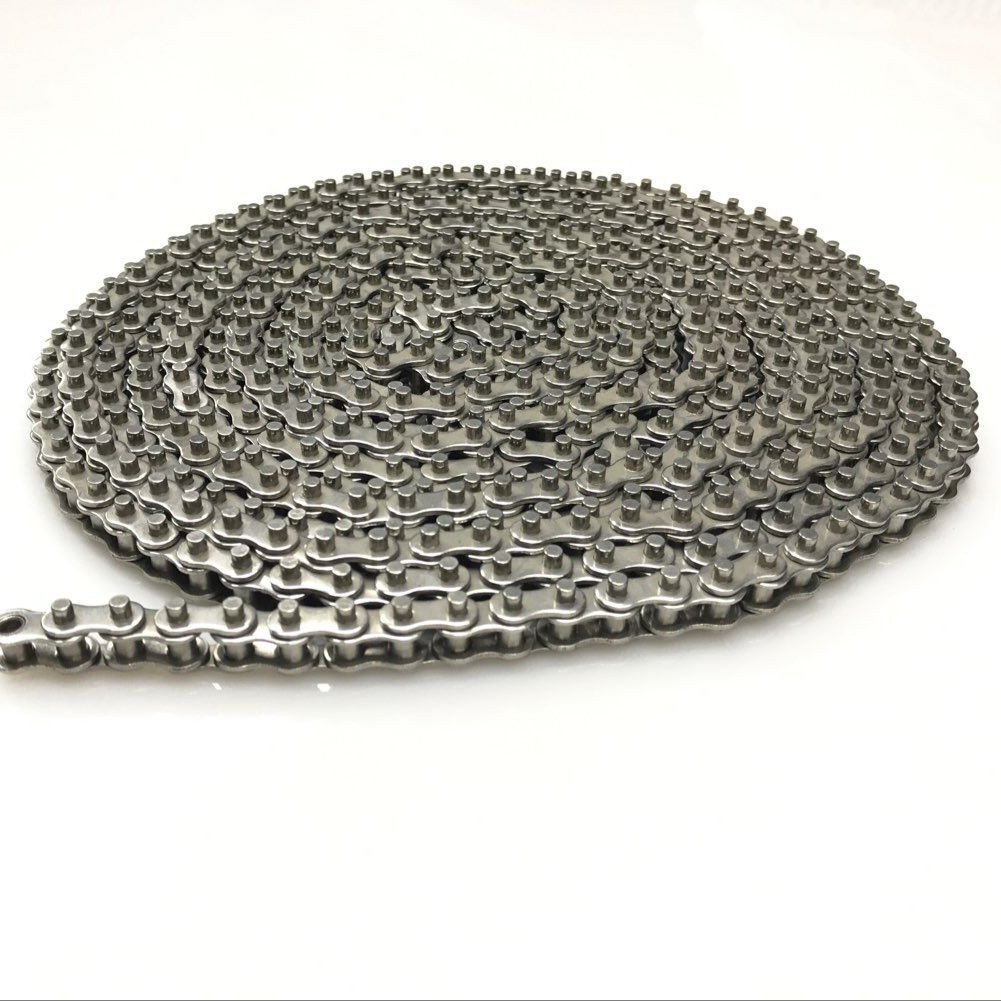 山东全钢质三倍速链条组装线输送机零配件  重型304链条厂家