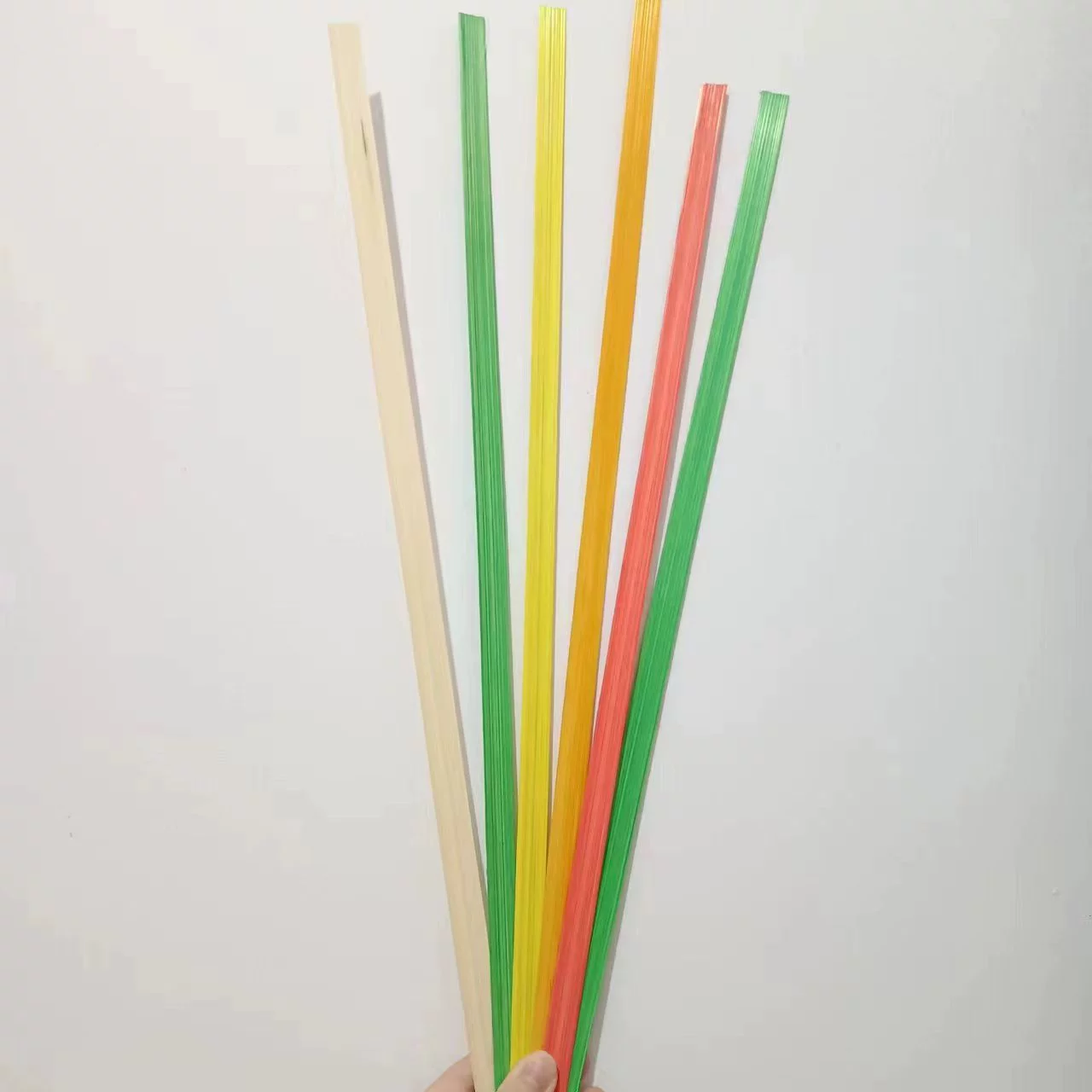Красочные бамбуковые полоски ручной работы, материалы для рукоделия из бамбука, бамбуковый шелк, детское плетение из бамбука, бамбуковые листы, креативное этническое плетение