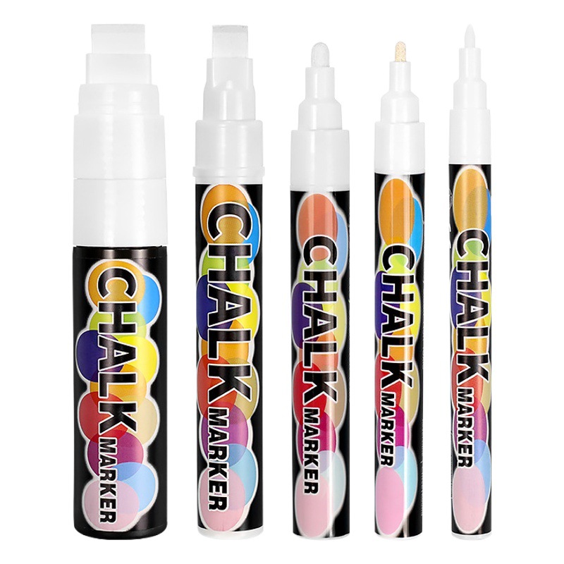 Temu 6mm blanco tiza líquida publicidad promoción coche ventana marca Bistro graffiti borrable highlighter