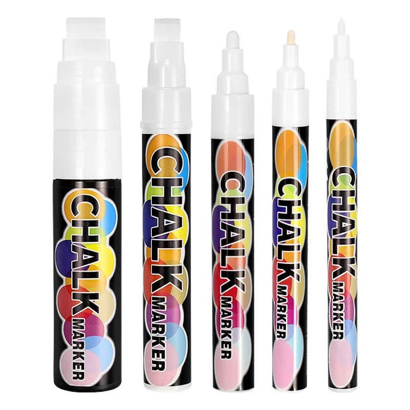 Sumici белый жидкий мел граффити стираемый рекламный маркер водорастворимый беспыльный негрязный ручка для доски