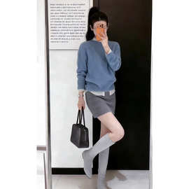韩系巨好看针织毛衣套装裙女秋冬季2026新款小个子超火冬装三件套