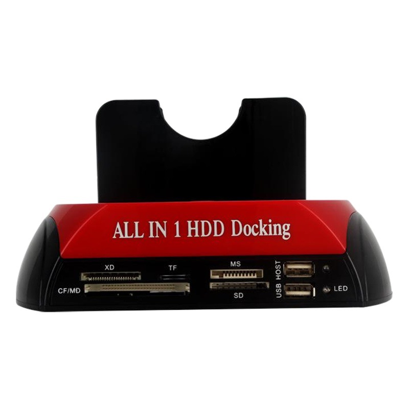 Soporte de disco duro IDE/SATA2.5/3,5 caja de disco duro puerto paralelo/puerto serie portátil computadora de escritorio caja de disco duro móvil