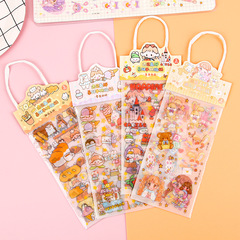 Creative ins style handbook stickers PET waterproof girly heart handbook stickers decorative pattern stickers cute children's gifts