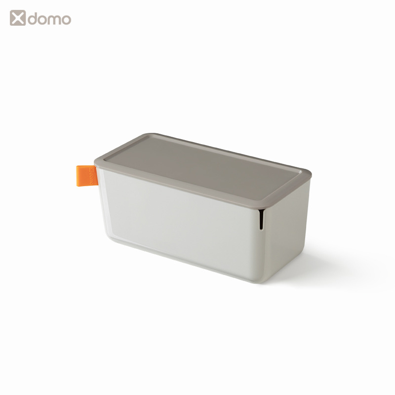 Caja de almacenamiento a prueba de polvo con cubierta de escritorio de poder, oficina doméstica, dormitorio, bocadillos, juguetes, caja de almacenamiento image 7