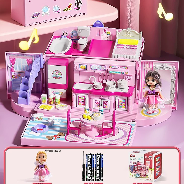 Игрушка, семейная детская кукла девочка, 2–3–4–6 лет, подарок на день рождения
