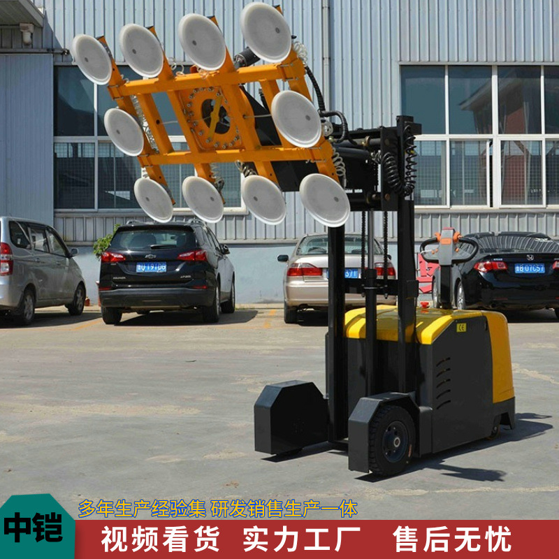幕墙玻璃安装吸盘搬运车  400~1000KG真空吸盘车 玻璃电动安装车