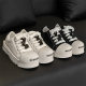 3758 Cloth-covered Big Toe Shoes for Men and Women Couple Thick Sole Height-increasing Summer Niche Shoes National Trendy All-match Bread Sneakers Ugly Cute