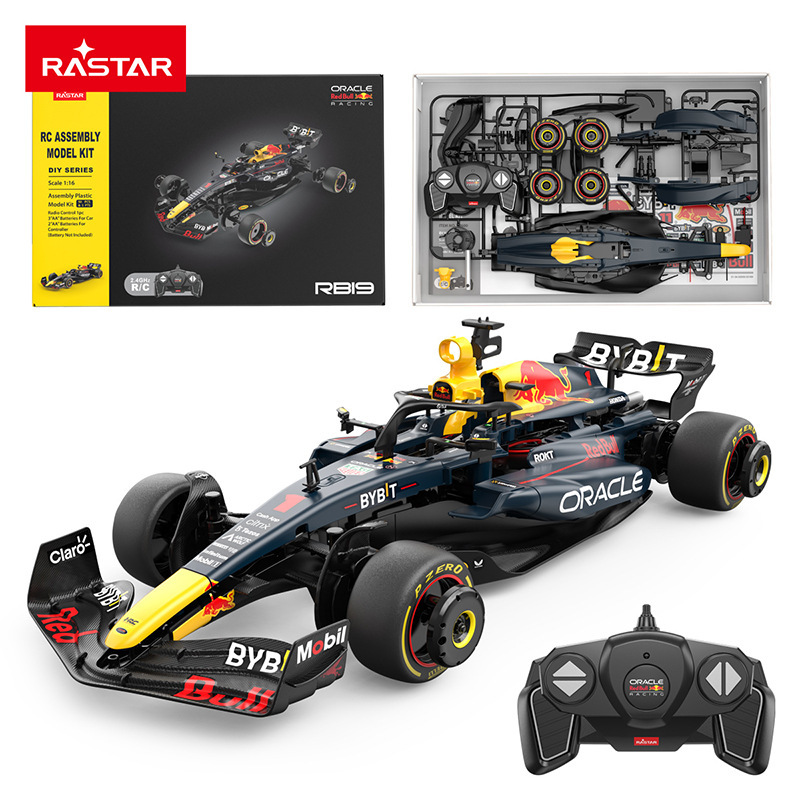 20251/16 Red Bull F1 Rb19 Formula Racing Car Porsche 911 Gt2 Assembled Car Model Remote Control Car
