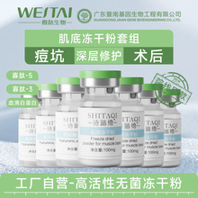 微肽修护水光修护冻干粉美容院专供修护因子海绵微针紧致痘坑