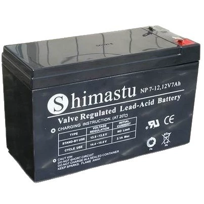 Аккумулятор Shimatsu перезаряжаемый, NP12-12, 12В, 12А·ч