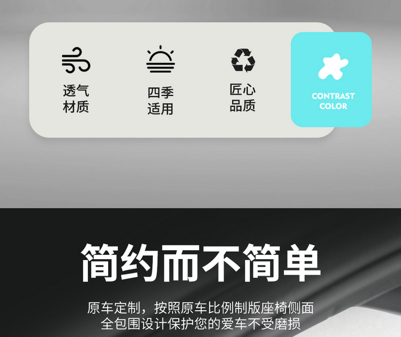 2025 New Byd Qin Plus Pure Electric Ev Hybrid Dm-I Intelligent Driving Special Car Seat Cover Fully Surrounded for All Seasons
