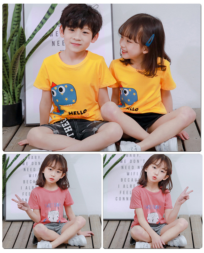T-shirt enfant en coton - Ref 3440797 Image 59
