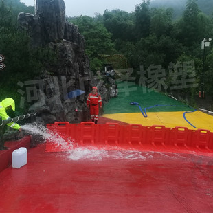 Manufacturer WhoLesaLe FLood-proof BaffLe ABS GLue PLastic FLood-proof Combination Underground Garage L-shaped PLastic Thickeneded FLood-proof BaffLe