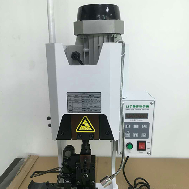 全自动220V超静音端子机 横直两用模端子机 YX-1.5T型数控端子机