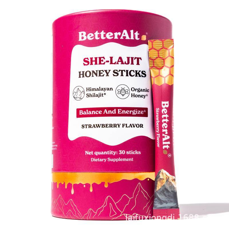 跨境现货 喜来芝蜂蜜棒SHILAJIT HONEYSTICKS藏红花蜂蜜棒源头|undefined