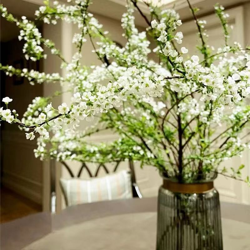 雪柳鲜枝干枝支盆栽水养插花水培植物室内花卉好养活绿植遇水开花