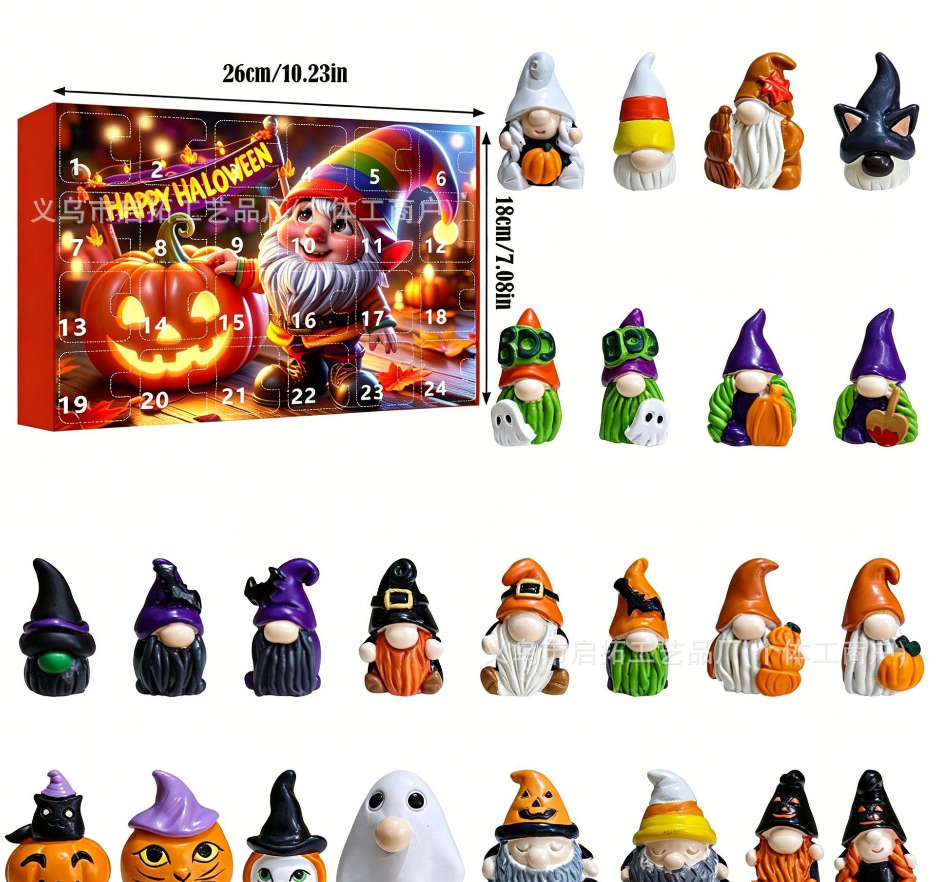 Calendario de Adviento Navideño de Cajas Sorpresa de Acrílico, Interactivo, para Navidad y Fiestas