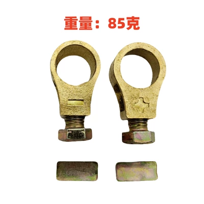 New Pure Copper Battery Power supply, ignition system accessories - ordinary-brass-patent-battery-pile-head-1-pair