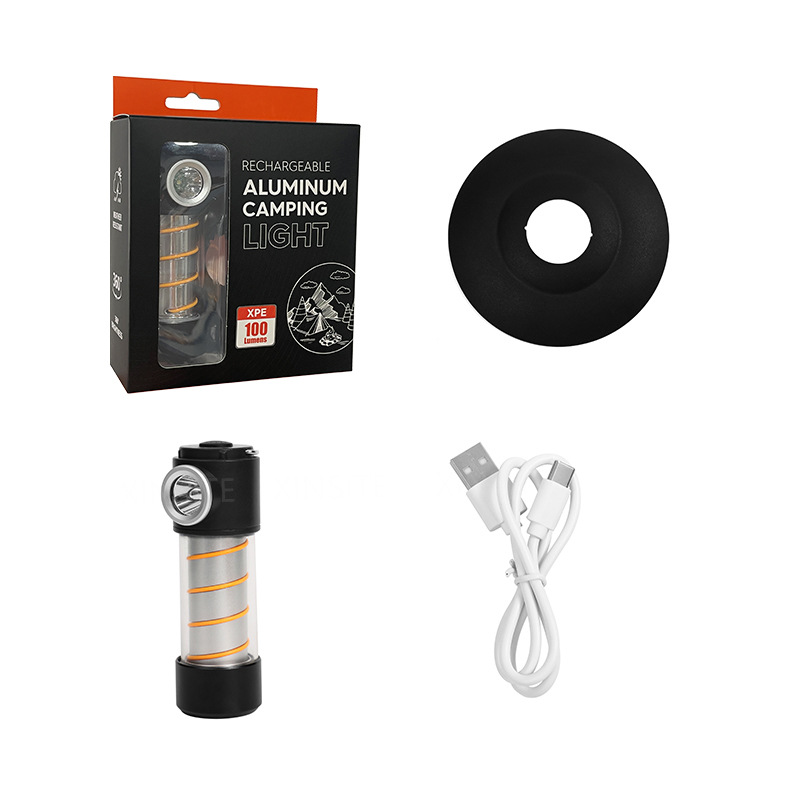 Faro transfronterizo lámpara de camping al aire libre multifuncional lámpara de tienda de emergencia lámpara de larga resistencia linterna de camping impermeable