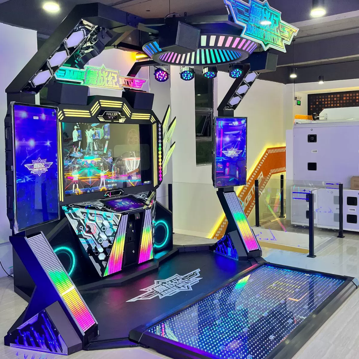 电玩设备舞战纪双人跳舞机游戏城商用体感投币娱乐设备跳舞游戏机