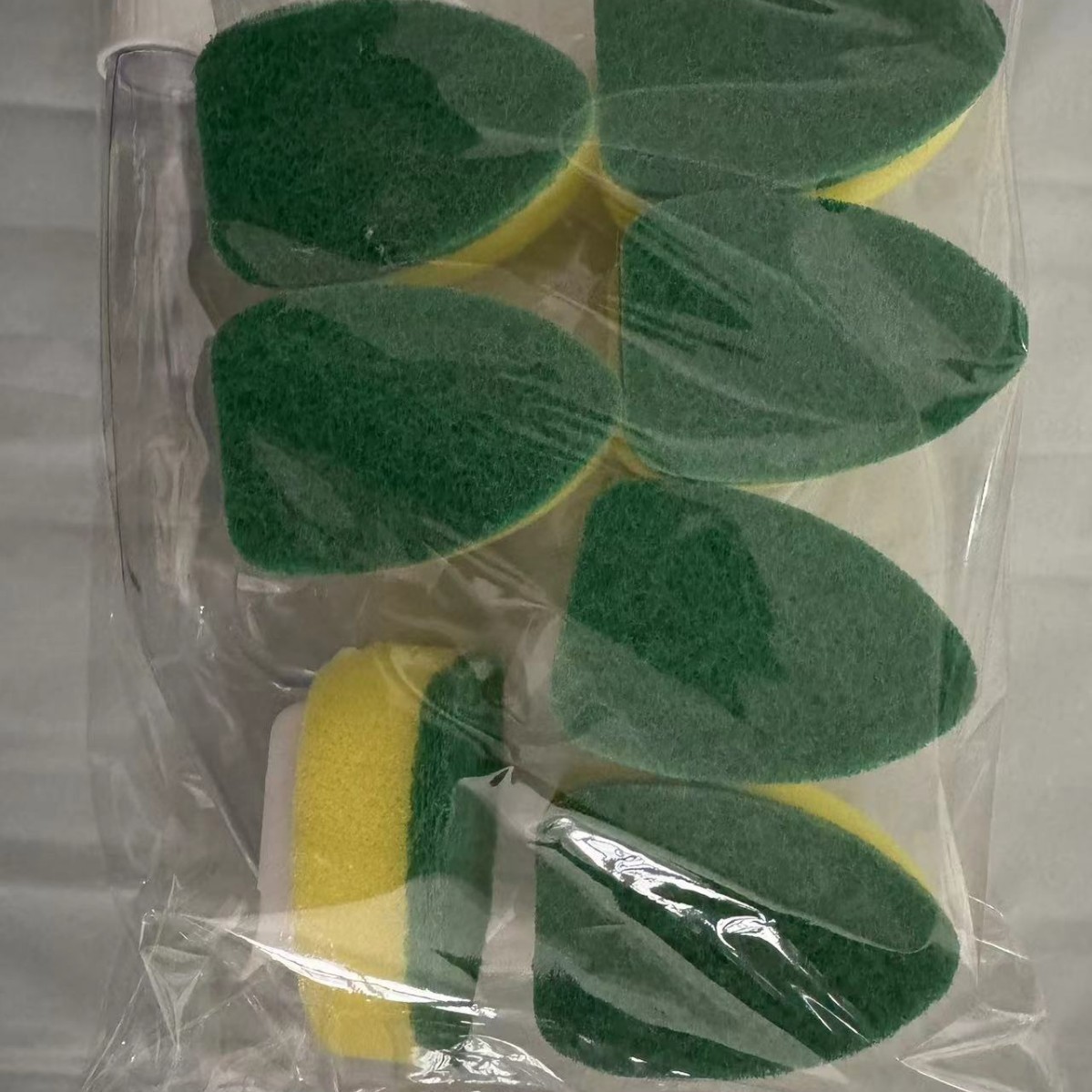 1 냄비 브러시 6 스폰지 헤드