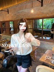 上新法式蕾丝花边海军领t恤衬衫女2025秋新款甜美减龄上衣