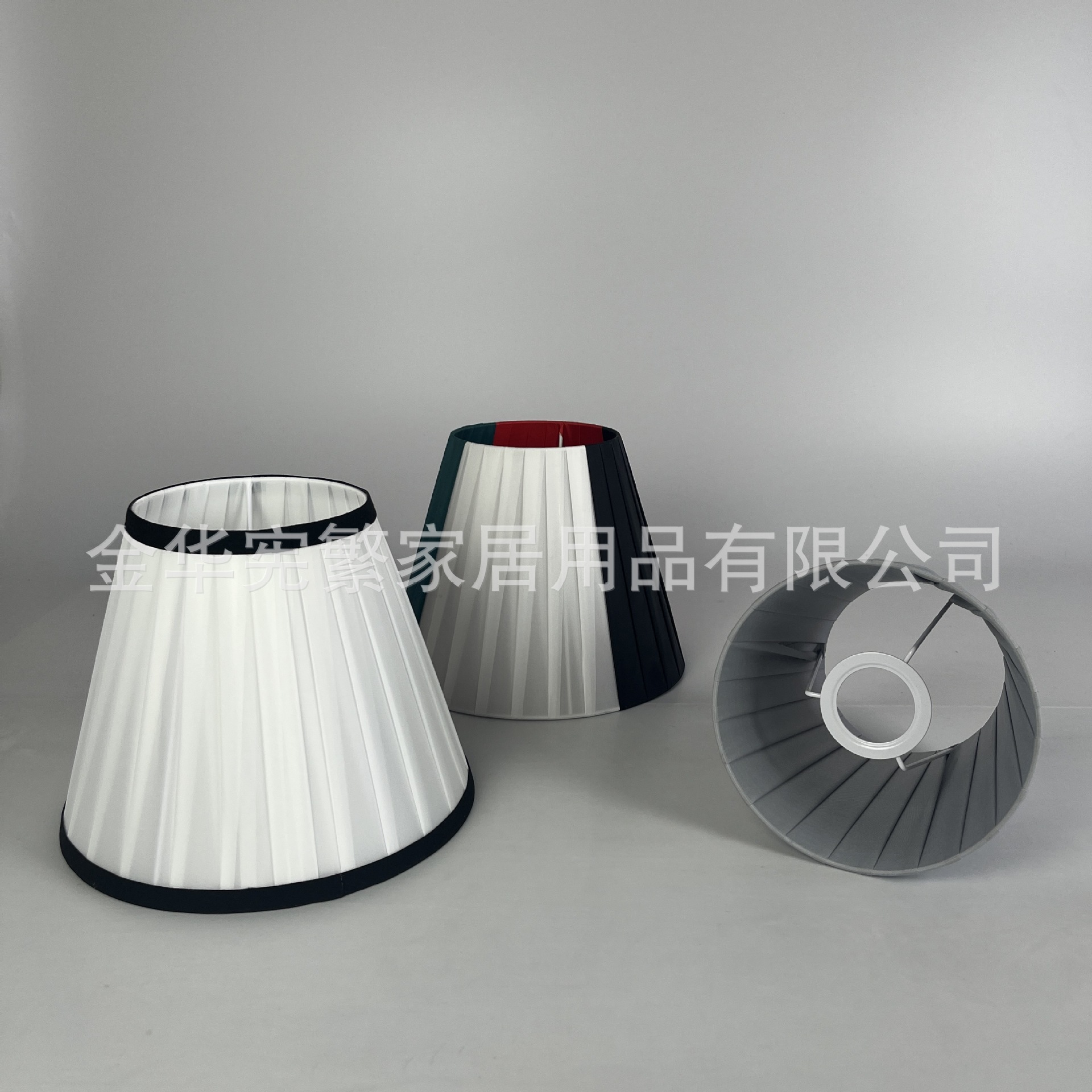 Coreana chica ins lámpara cubierta de tela envuelta lámpara cubierta de tela dormitorio E27 hotel residencial LED sombreante DIY creativo