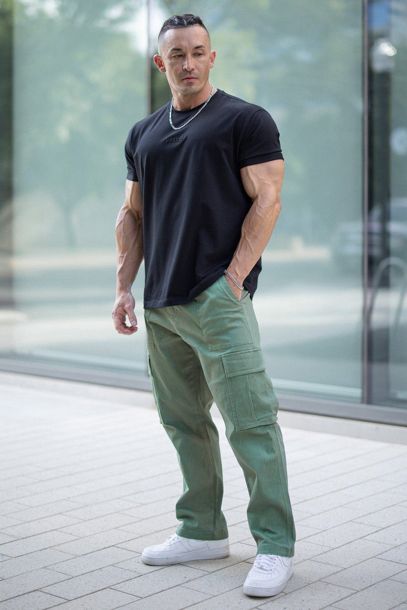 455g Weight Full Length Pants Length Polyester Fabric Type Mid Waist Waist Line Cargo Pants Pants Type Micro-Elastic Elasticity Casual Occasion Loose Fit Type Solid Color Pattern Spring, Autumn Season Men's Gender Simple Style Style Men's Solid Color Simple Style Loose Men's Bottoms 7