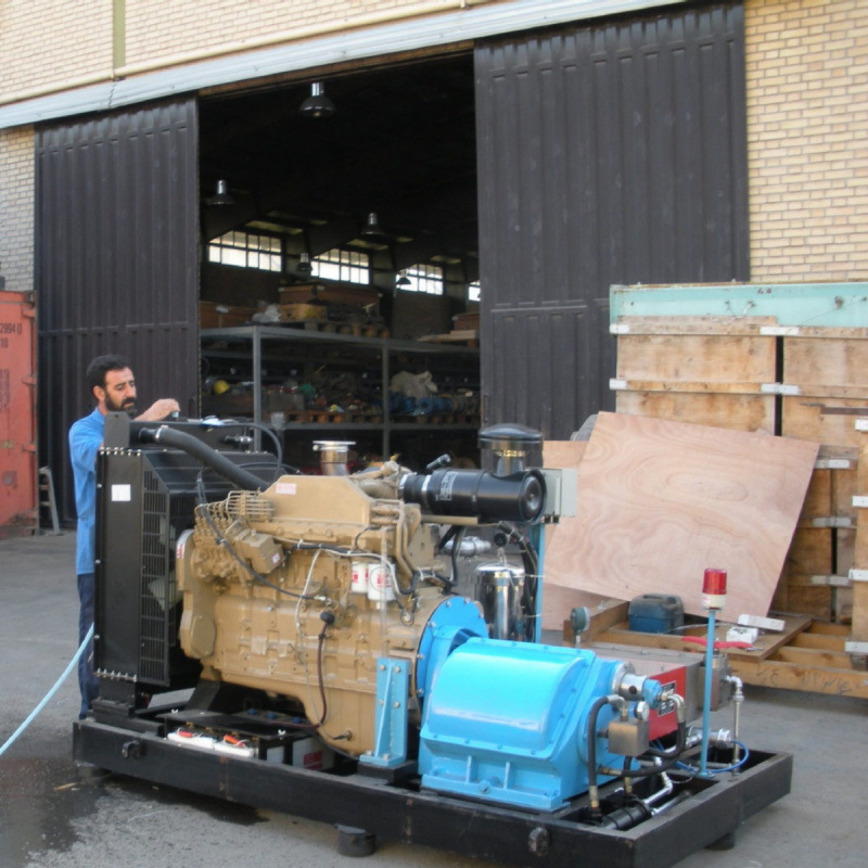 反应釜高压清洗机,反应釜高压水射流清洗机WM3Q-S 60升,1400公斤