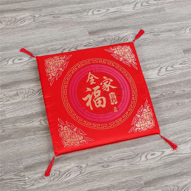 Wedding kneeling mat, wedding tea, wedding, blessing, bridegroom bride worshiped and worshiped heaven and earth, bride, tea kneeling pad 3