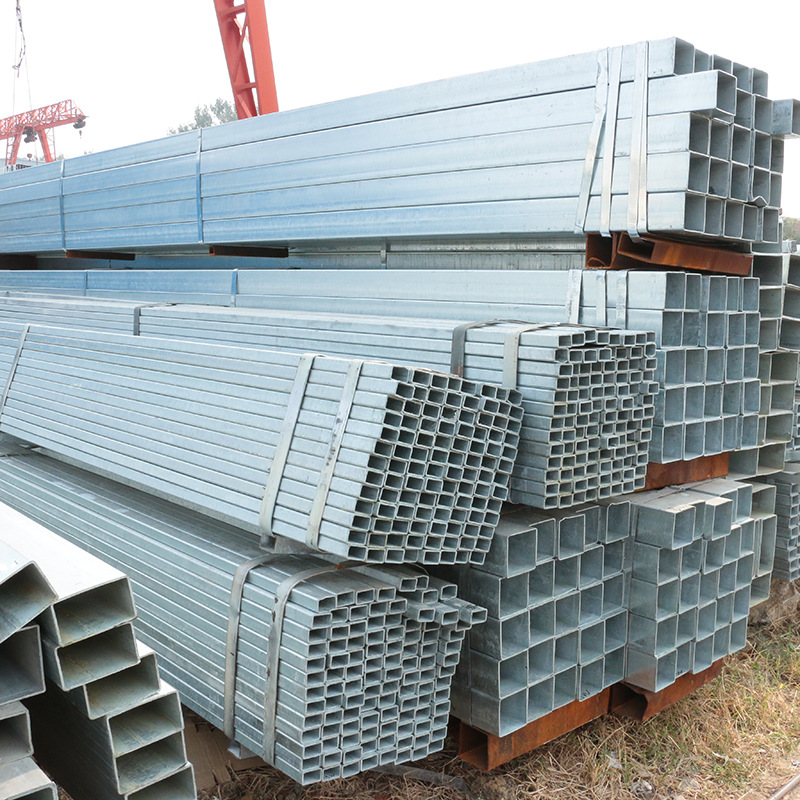 镀锌方管规格齐全耐磨防腐蚀无瑕疵加厚成都发货可分零配送到厂