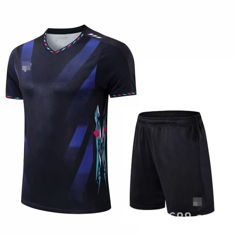羽毛球服男yy运动套装女夏季户外运动速干衣透气健身服网球服百搭|undefined