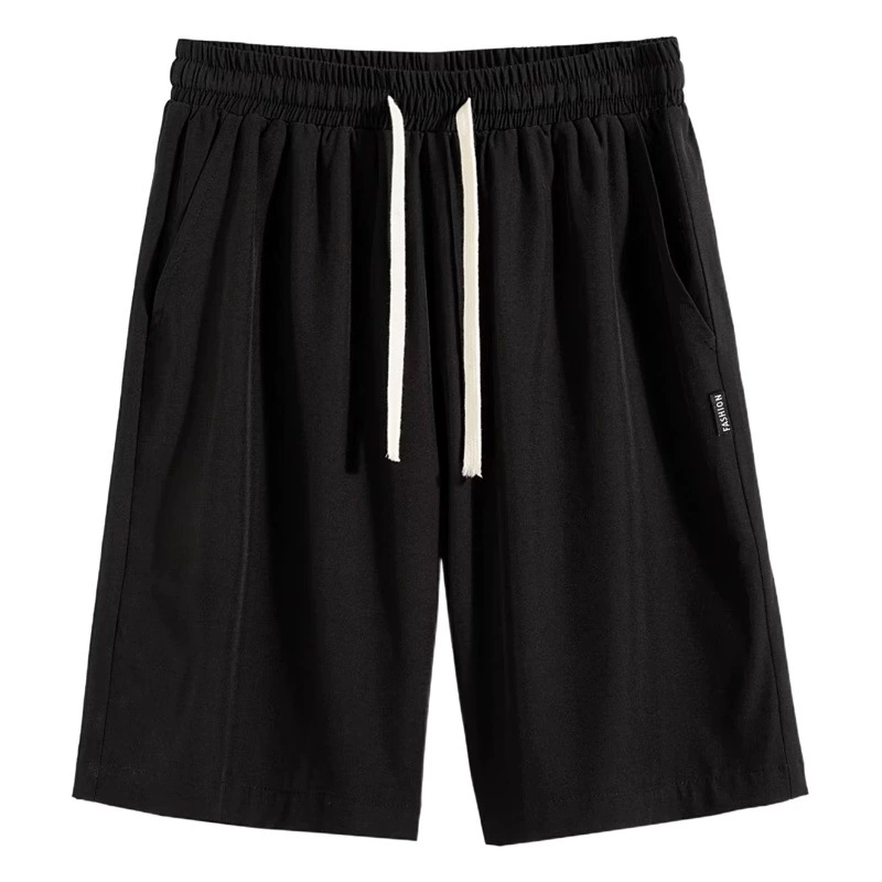 Шорты Мужская летняя верхняя одежда Тонкие модные брендовые спортивные штаны Мужские быстросохнущие брюки из ледяного шелка Свободные повседневные большие брюки