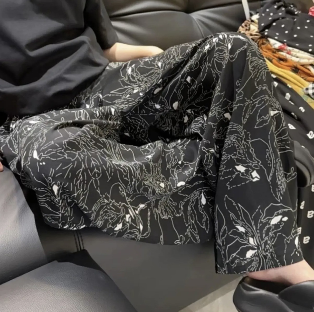 [5 días de preventa] [Pantalones de seda de algodón] Pantalones de pijama de seda de algodón para mujer