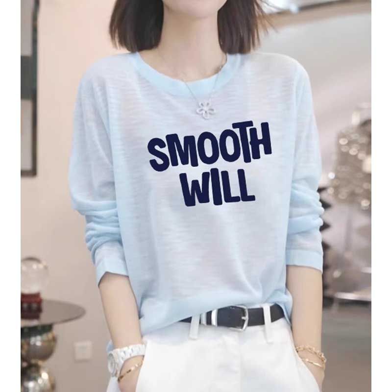 Blue Bamboo Cotton Long-Sleeved Sun Protection Blouse for Women 2026 Summer New Korean Style Loose and Lazy Sun Protection Blouse for Hot Girls Blue Bamboo Cotton Long-Sleeved Sun Protection Blouse for Women 2026 Summer New Korean Style Loose and Lazy Sun Protection Blouse for Hot Girls