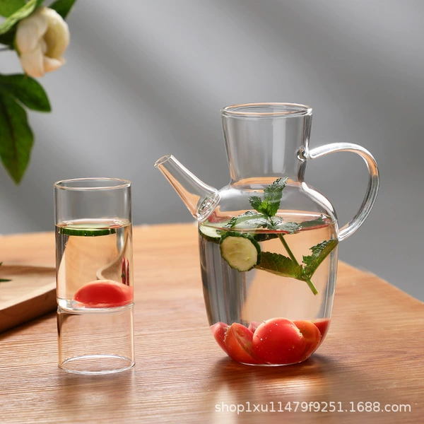 Shui Jing injection pot + 1 bamboo cup