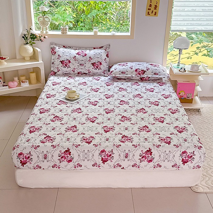 Transfronterizo ins piel abrasivo cama de una sola pieza Simmons cubierta de protección de colchón doble cubierta de cama de tres piezas al por mayor