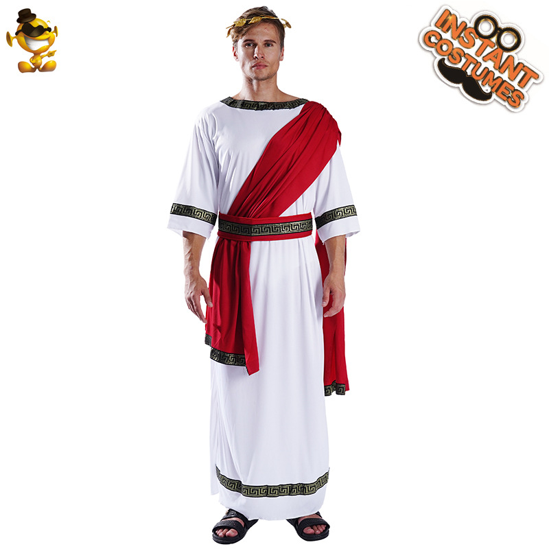 Traje romano de los hombres grandes traje Cosplay traje de la etapa traje de la mascarada ropa de fiesta image 7