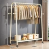 White 120cm [single layer storage + coat hook]