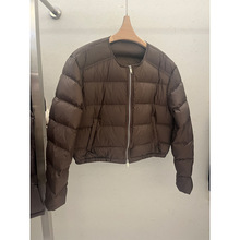 棒球领短款服女2025年秋冬新款时尚韩版休闲保暖加厚面包服外套