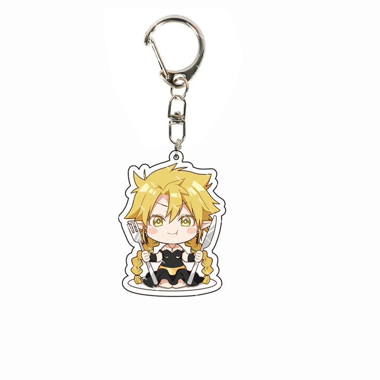 Double-layer double-sided slime, keychain, acrylic pendant